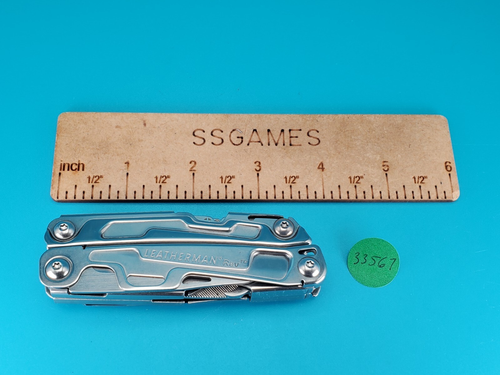 Leatherman Rev 3.8″ Multi-Tool, Stainless!