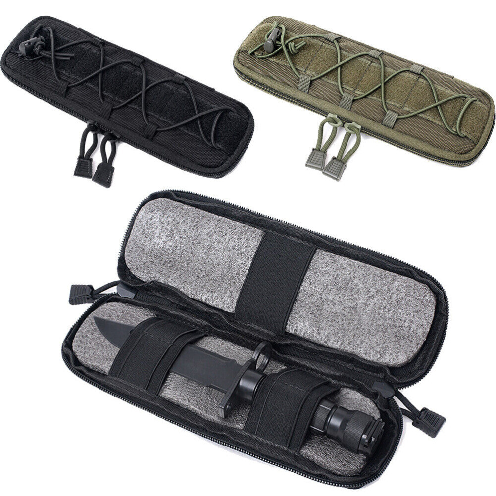 Military Molle Pouch Tactical Knife Pouches Small Waist Bag EDC Tool Hunting Bag