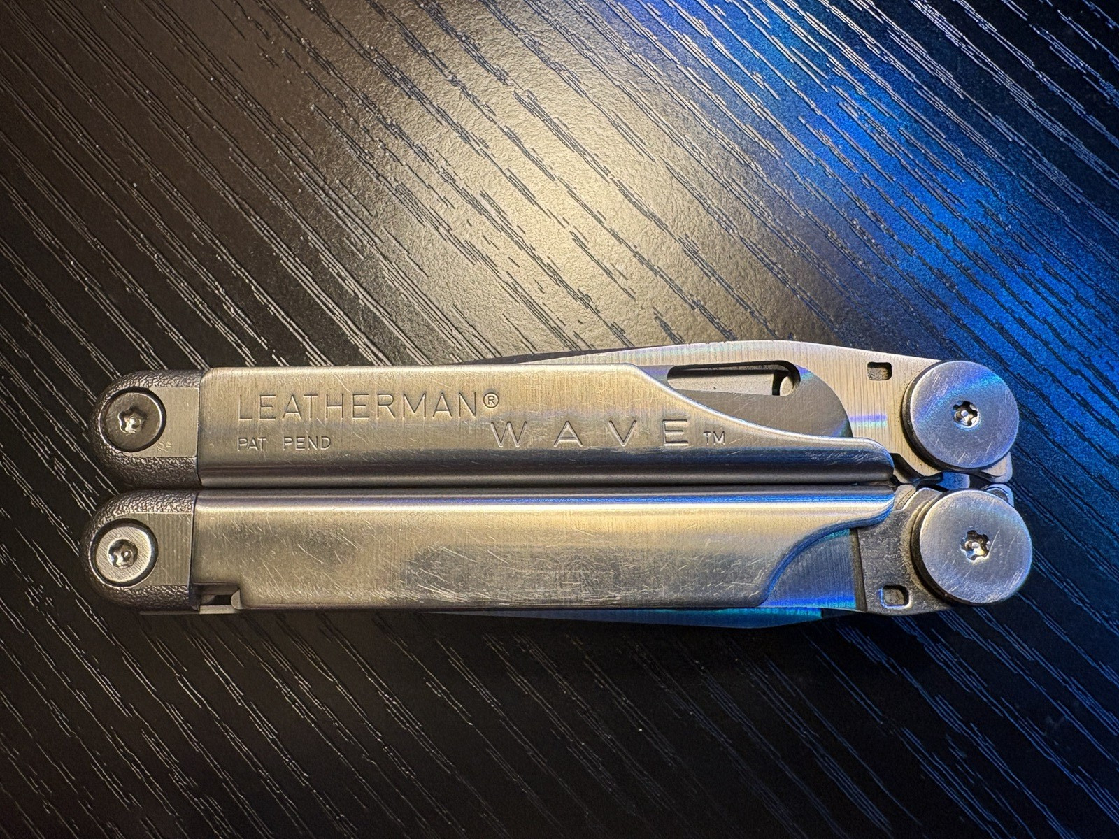 Leatherman Wave PAT PEND 1999 Early First Gen, Leather Sheath Vintage, Excellent
