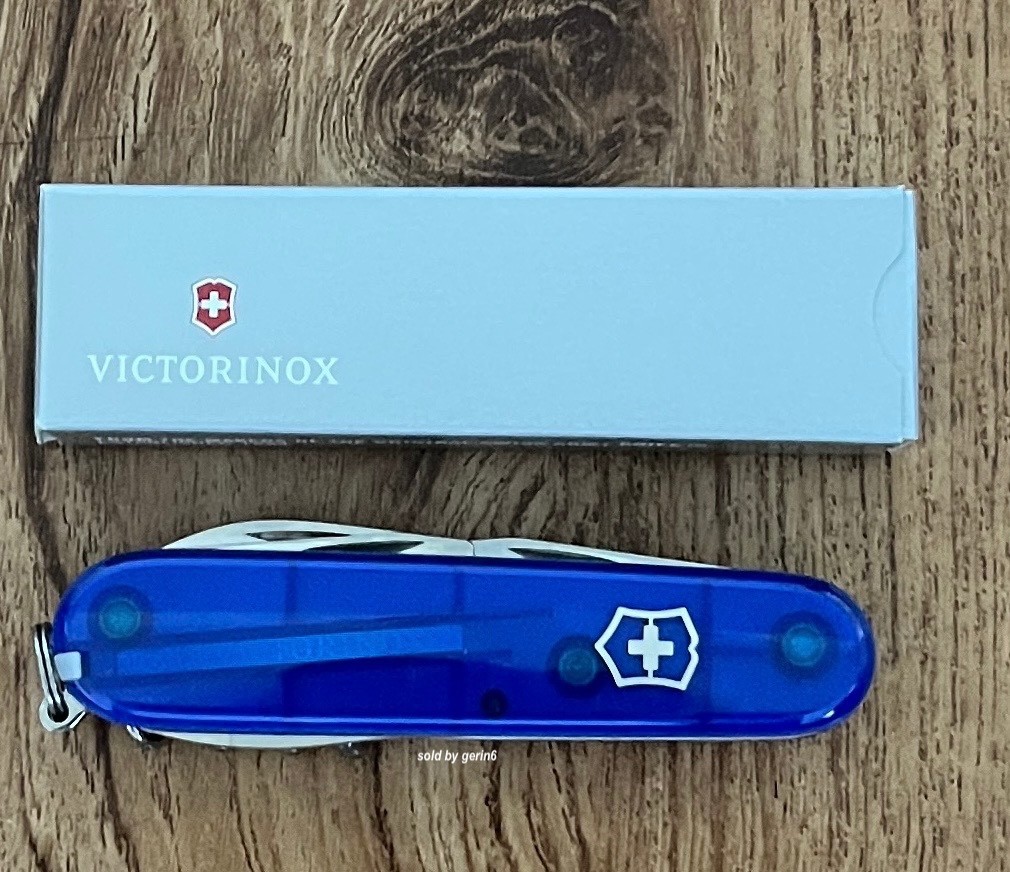 Victorinox Swiss Army Knife, Spartan Blue Translucent, 1.3603.T2, New In Box