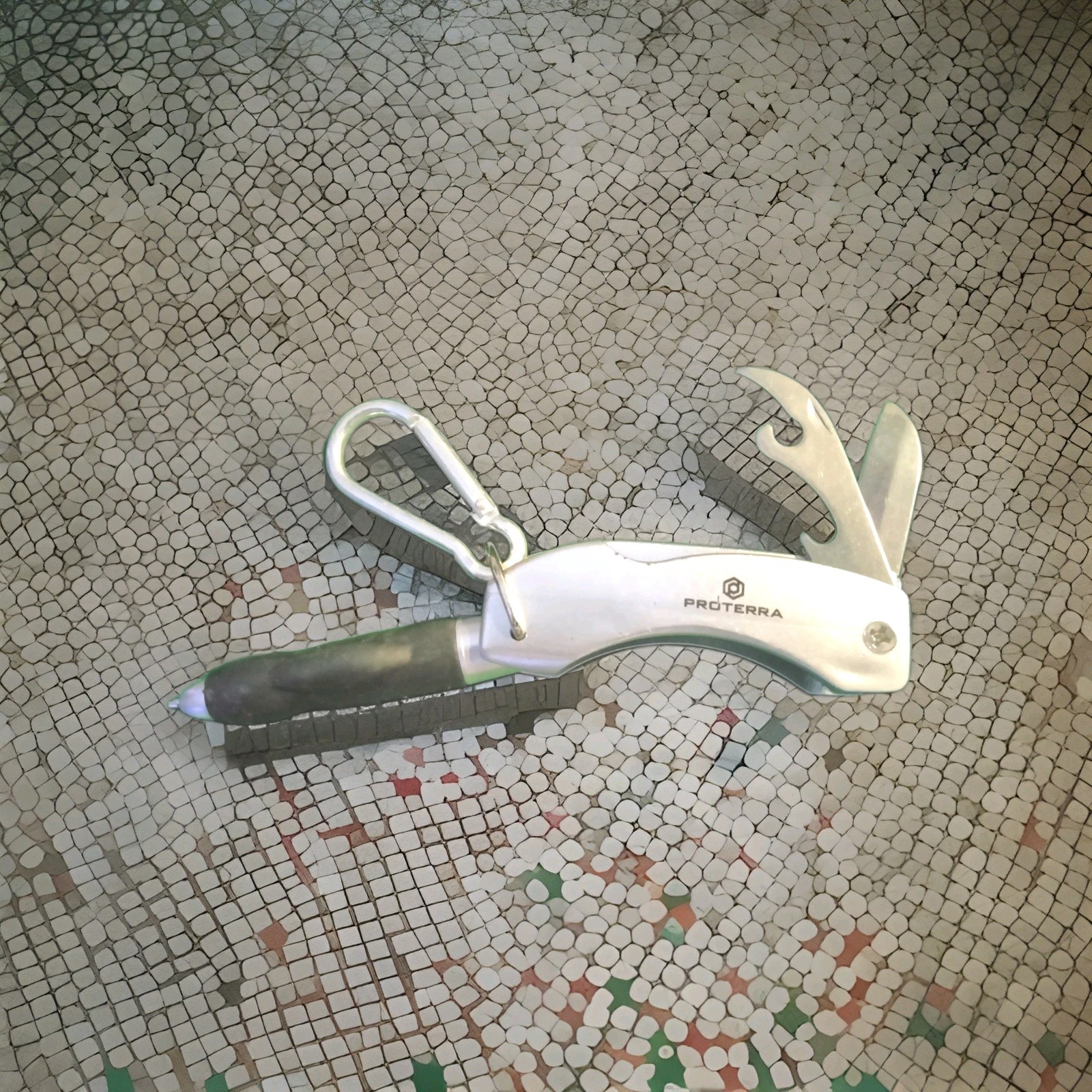 Proterra “#ebuslove” Multi Tool Pen, Light, Knife, Bottle Opener