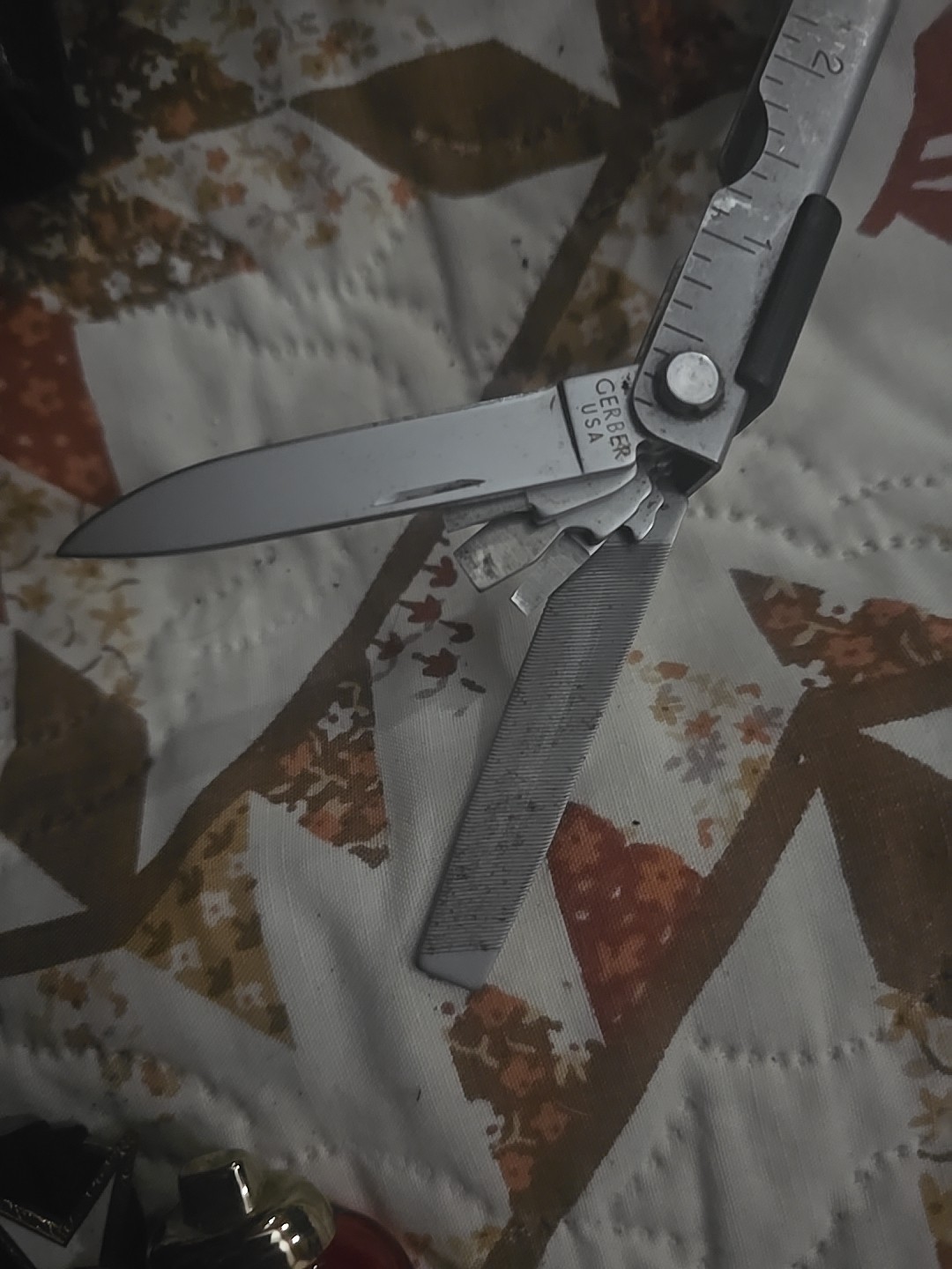 Gerber ‎MP600 Multi-Tool – ‎07500GN Blunt Nose Plier Stainless Sheath New