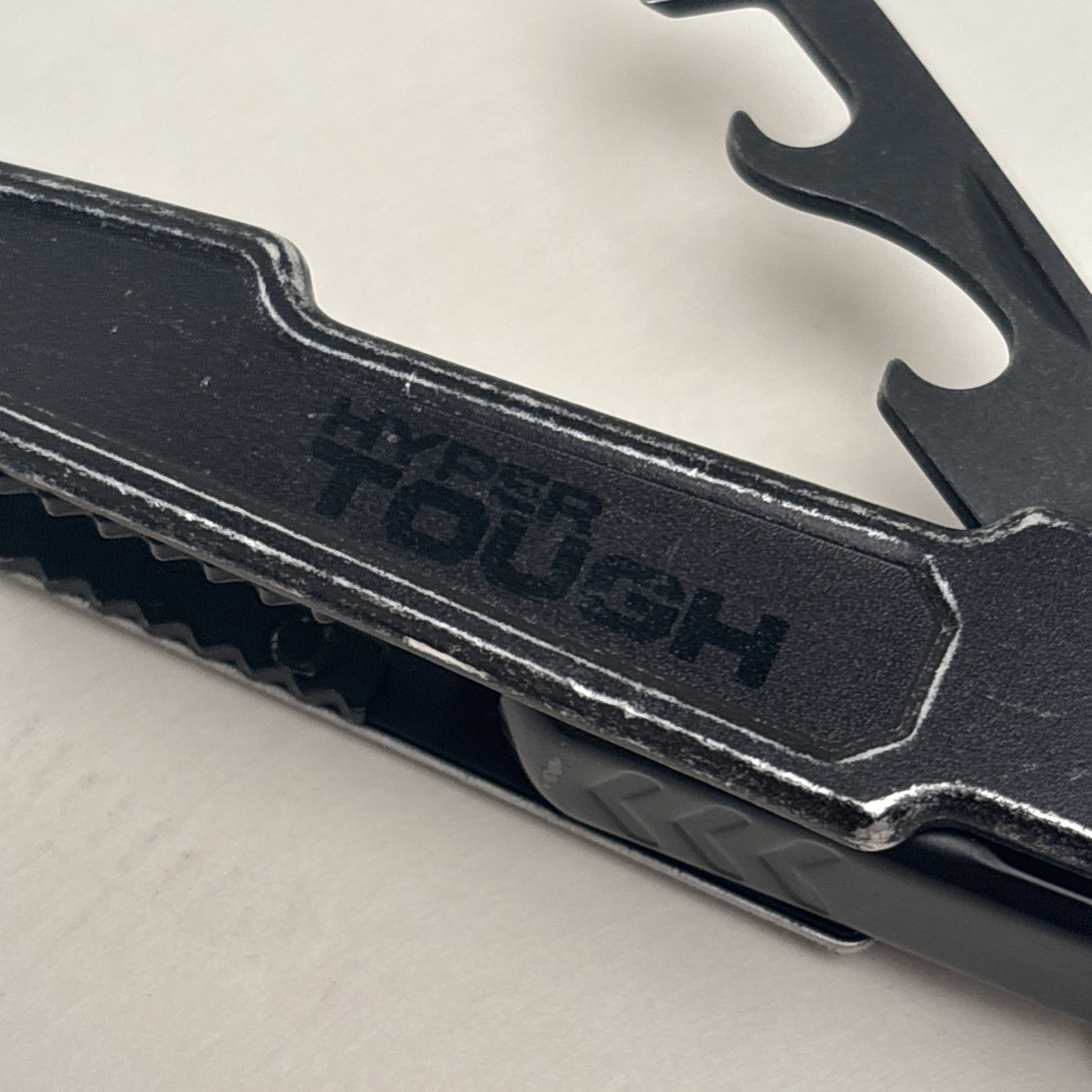 Hyper Tough Multi-tool Heavy Duty Stainless Steel Grip Black Camp Survival Hunt