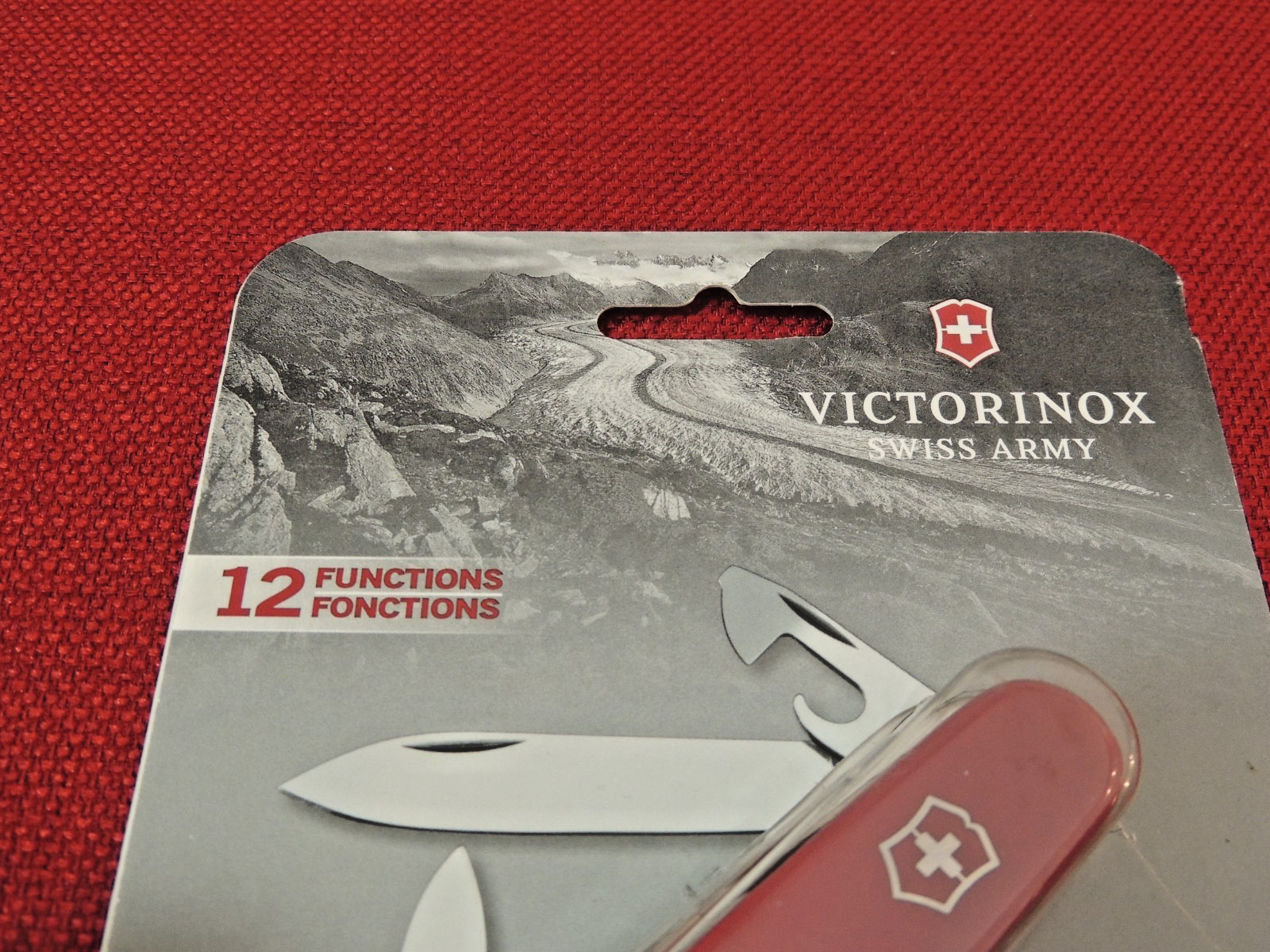Original Swiss Army Knife Red Tinker Victorinox New in open Package 12 Functions