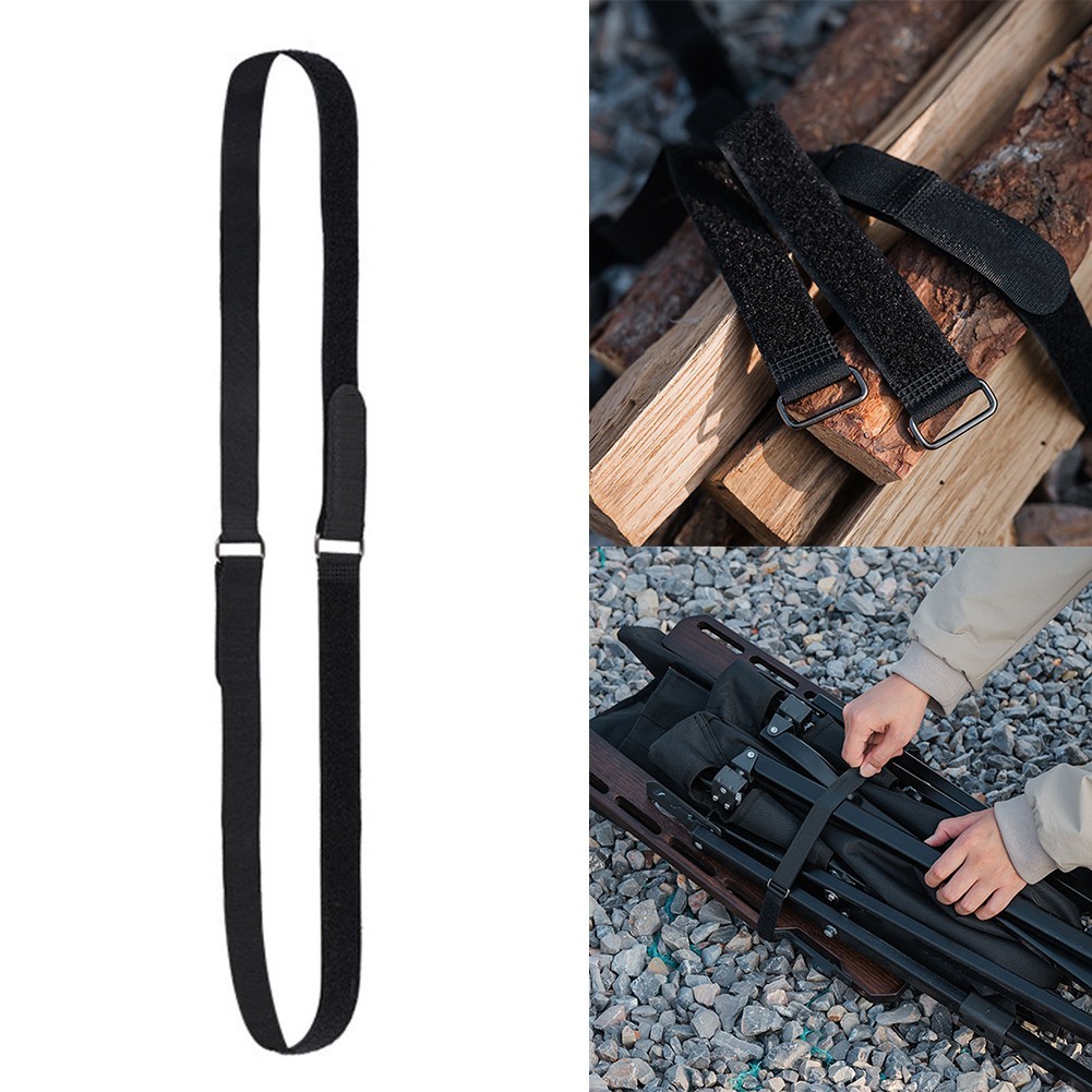 Strong and Reliable Camping Straps in Nylon Blend 500mm Length for Various Uses