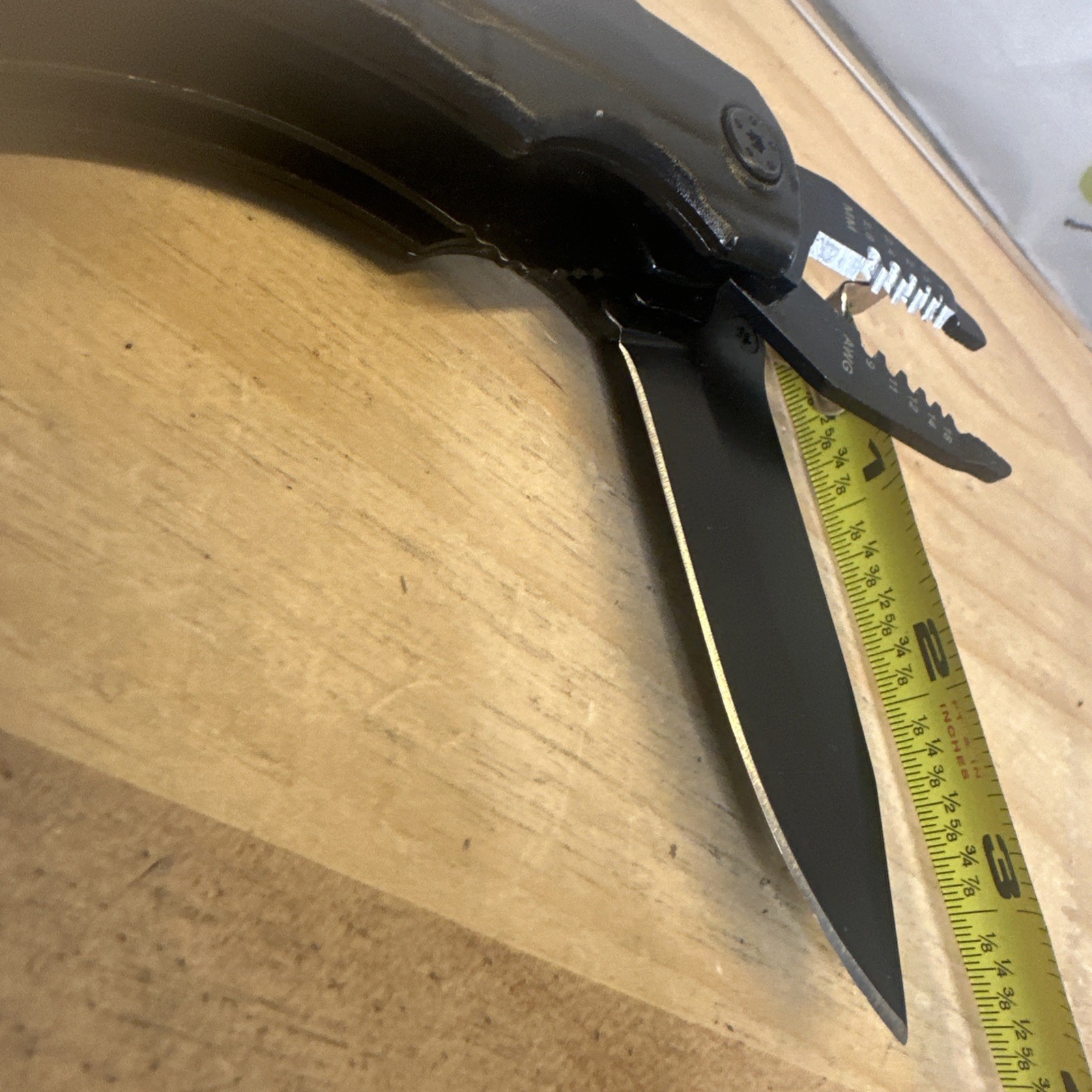RoverTac 15 in 1 Multitool w/Wire Stripping & 3” Knife