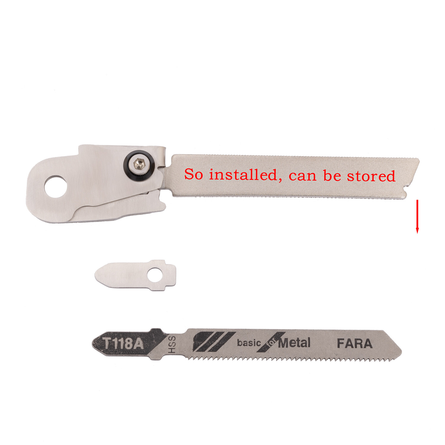 Saw T-Shank Holder for the Leatherman MUT Series