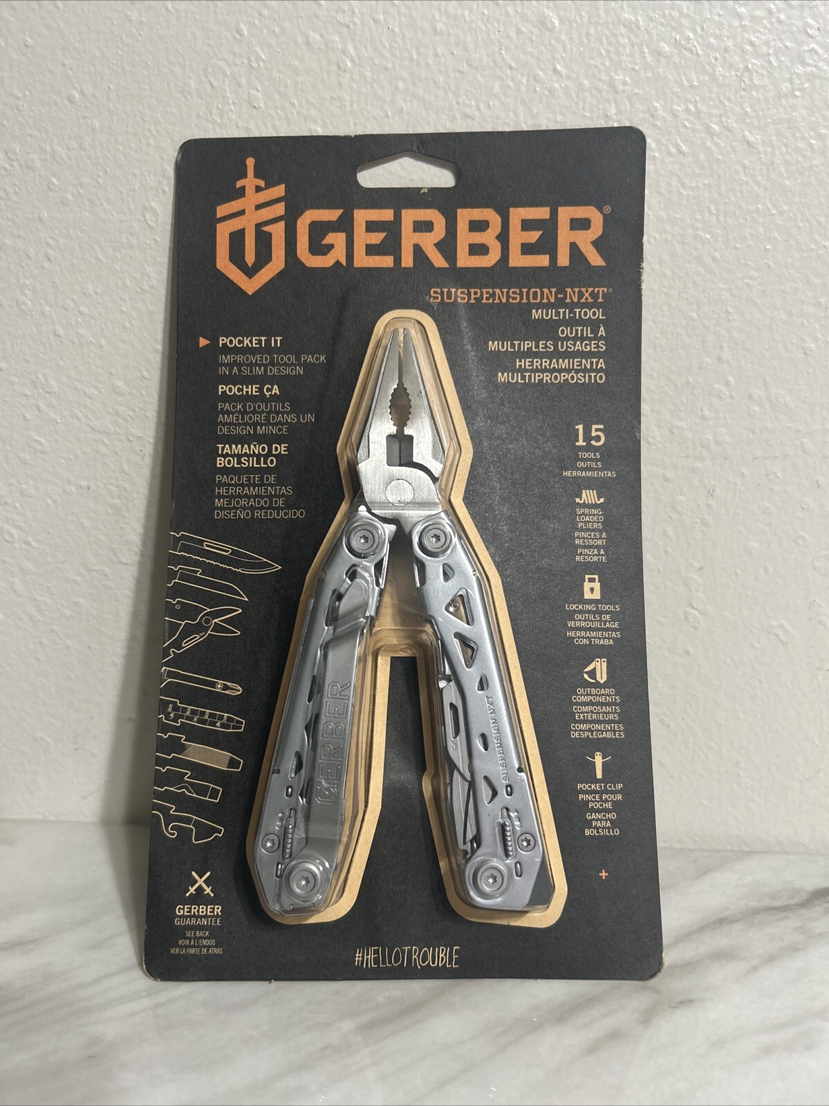Gerber 31-003634 15 in 1 Multi-Tool with Pocket Clip