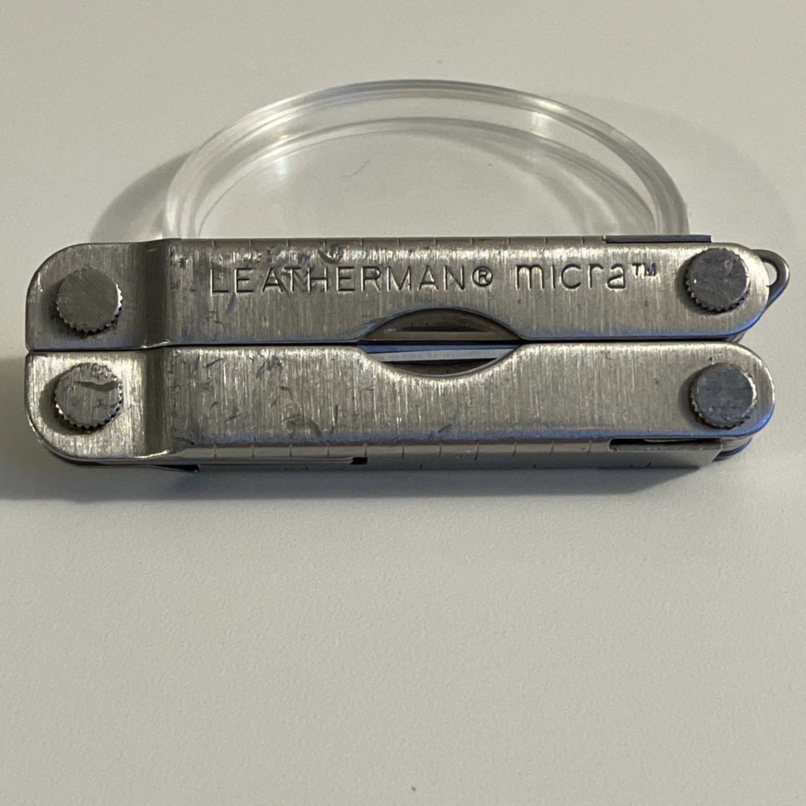 Leatherman Micra Multi-Tool Stainless Steel Keychain Scissors Pocket Knife USA