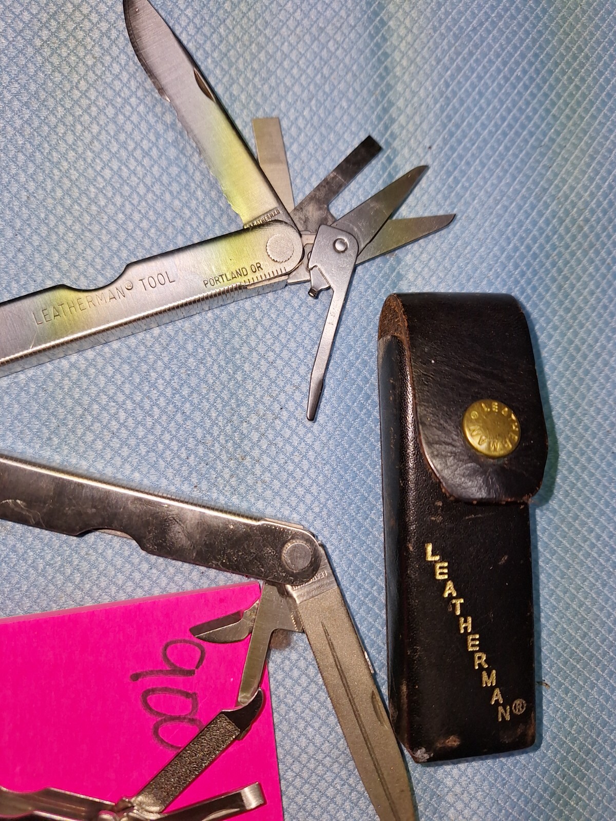 1 LEATHERMAN ORIGINAL PST Multi Tool DATE 97 BONUS MICRA NICE LOT 900