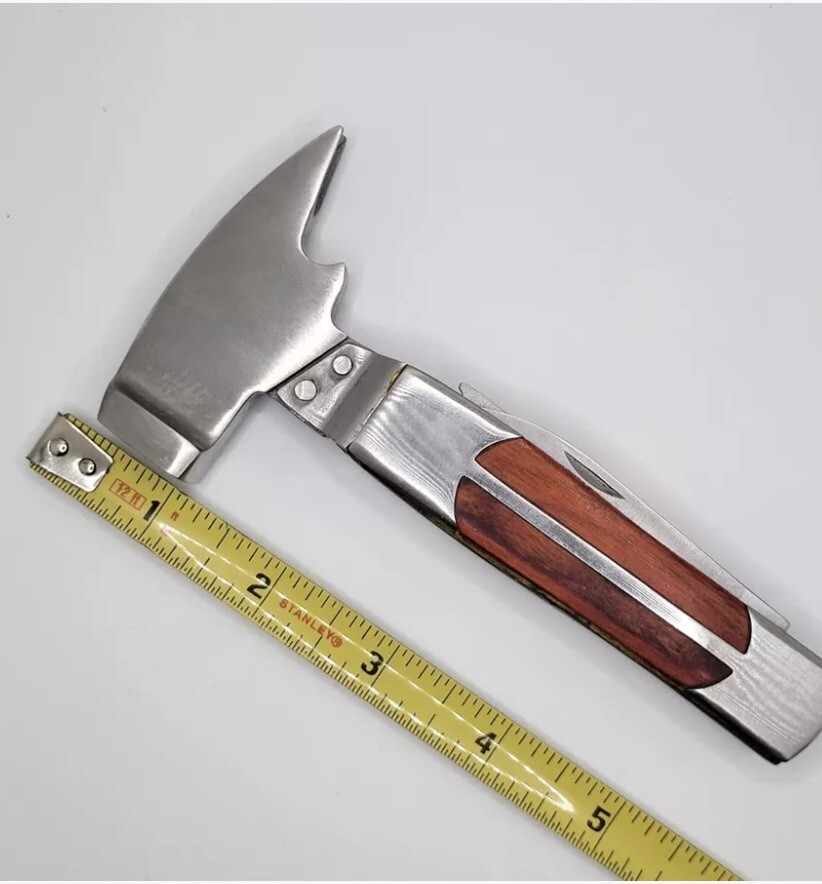(2) Multi-Function Tool In Wooden Valet Box Stocking Stuffer Gift