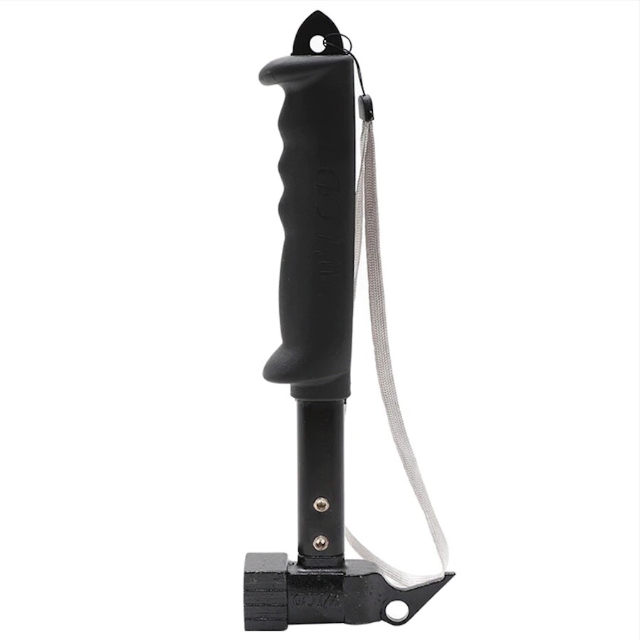 Heavy Duty Steel Multi Function Hammer Tool Camping Survival Tent Peg Puller