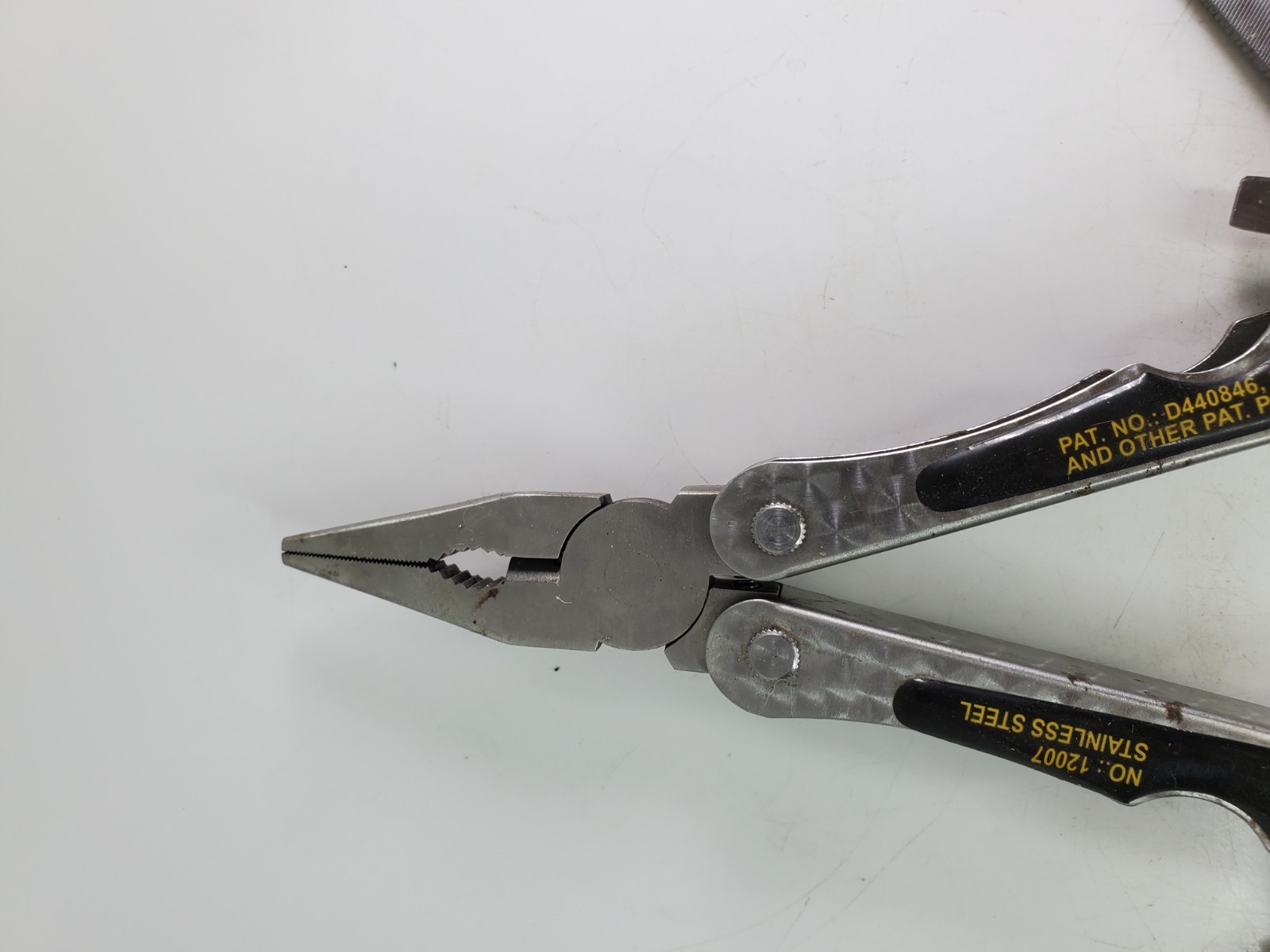 Sheffield Mfg Stainless Steel No. 12000 Folding Multi-tool W Belt Loop Case