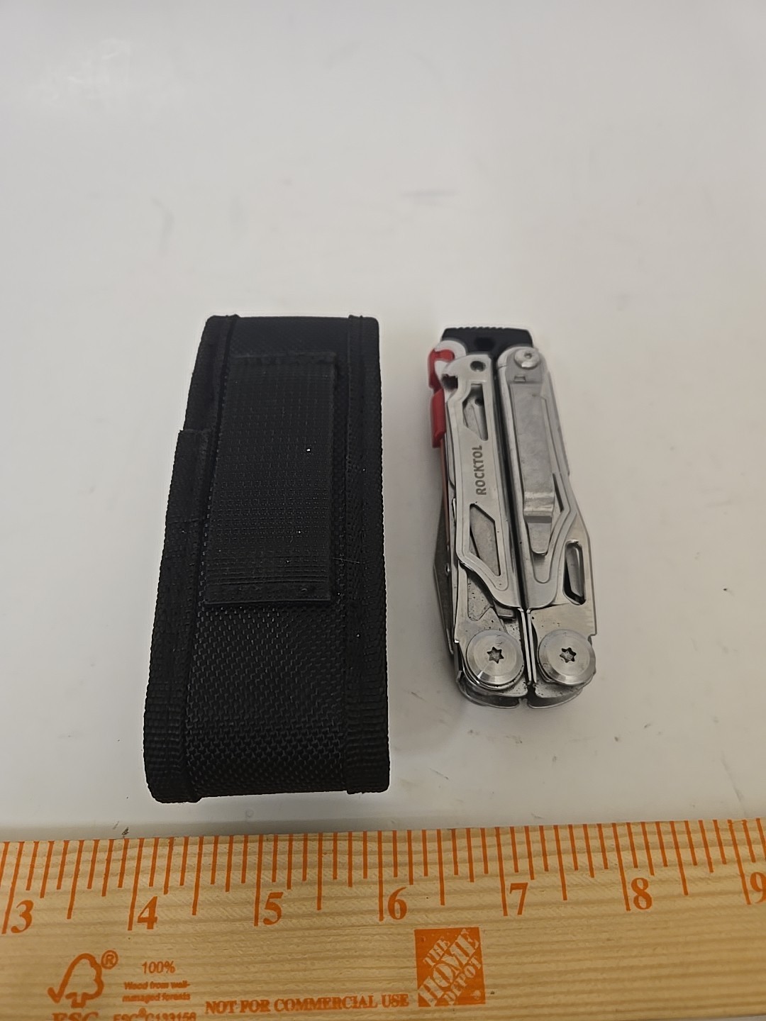 ROCKTOL Multitool, 22-in-1 Multi-tool Pliers with Fire Starter, Emergency Whistl