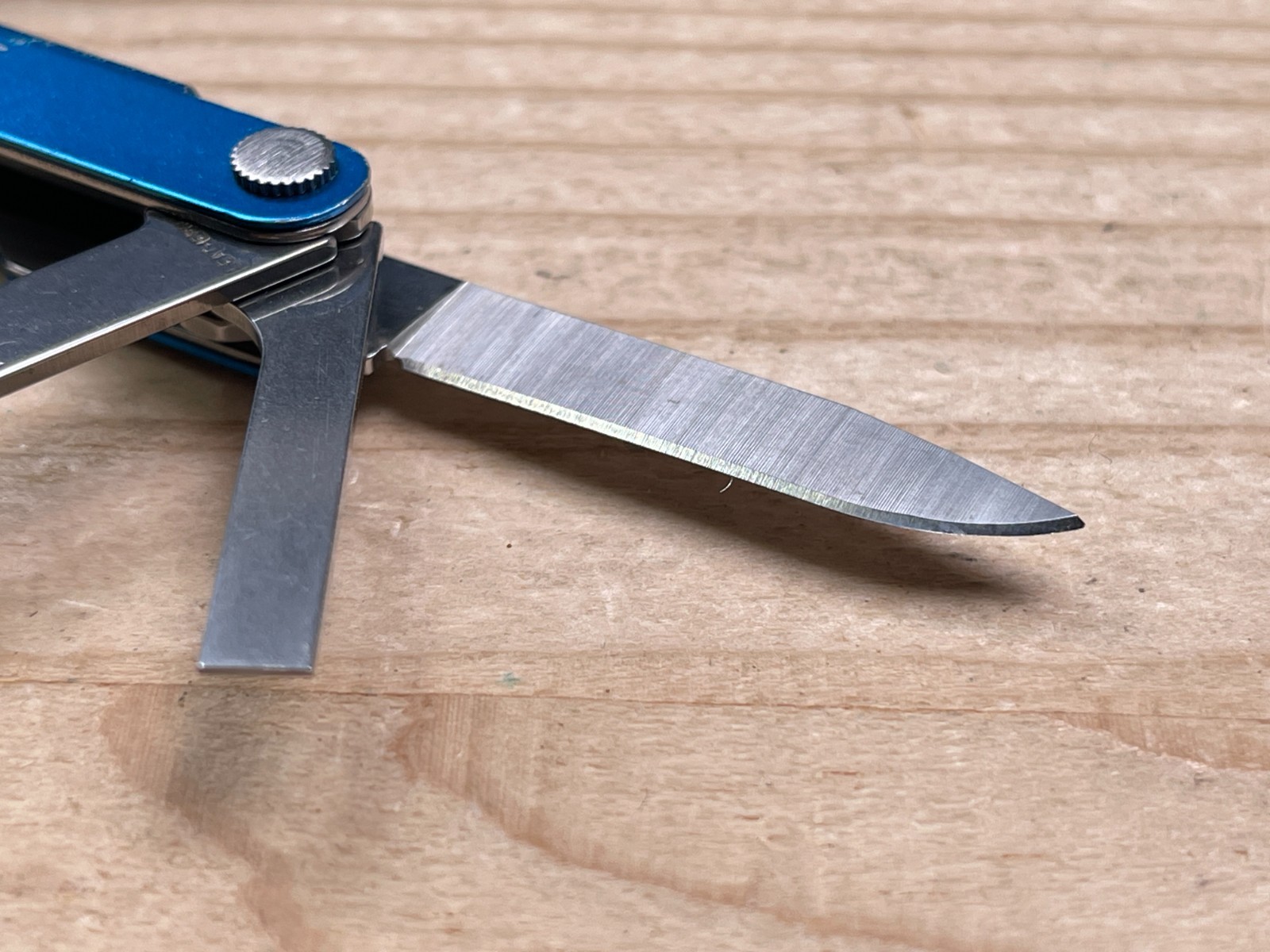 Leatherman Micra Blue Anodized Aluminum Multi-tool Knife w/ATF Logo 05/07