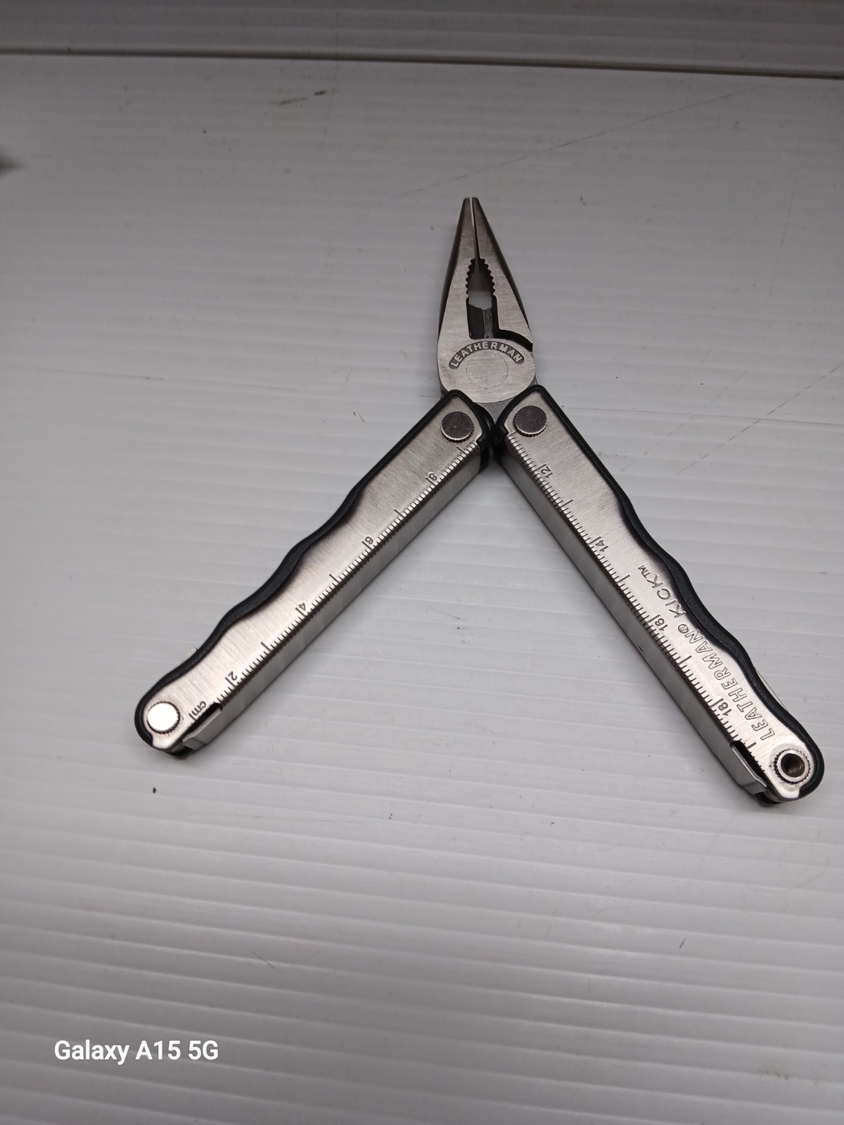 Leatherman “KICK” Multi-Tool W/ Original Leather Sheaf Retired EDC