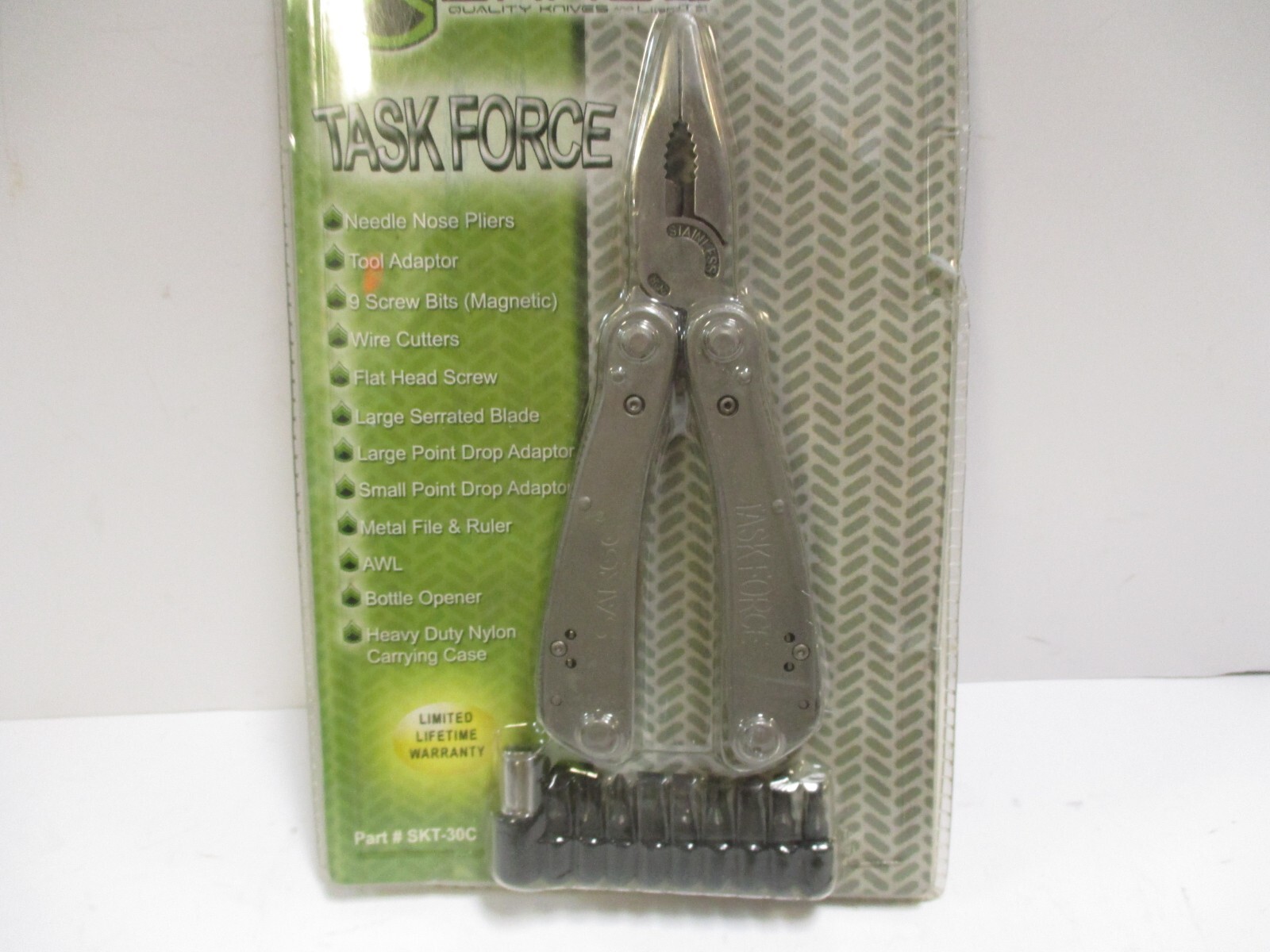 New Sarge SKT-30C Taskforce Multi-Tool with Pouch