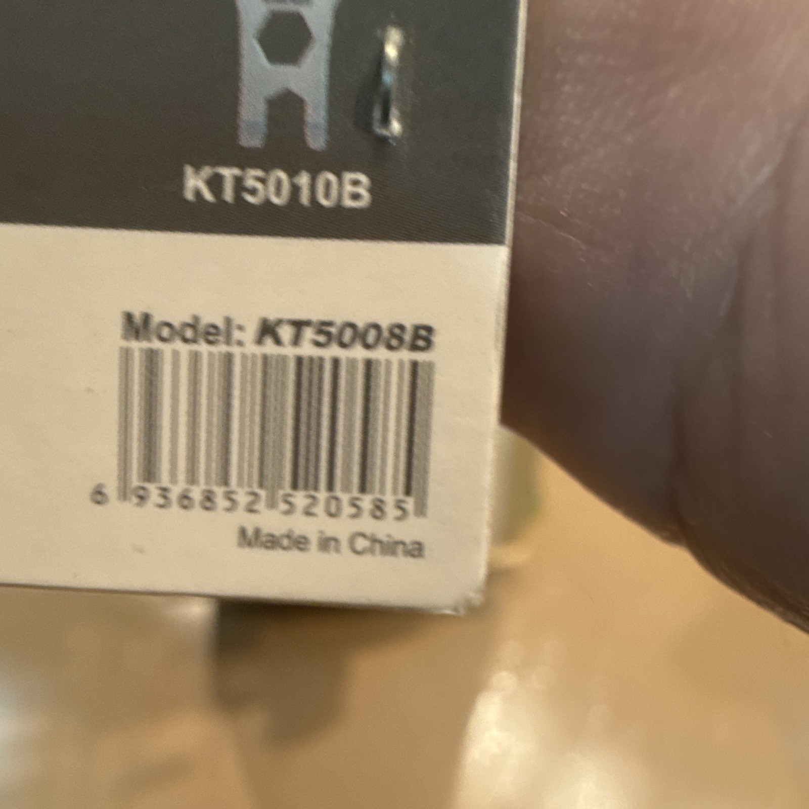 NexTool KT5008B Tiny Sting 4-in-1 Keychain Multi-Tool Stainless Silver