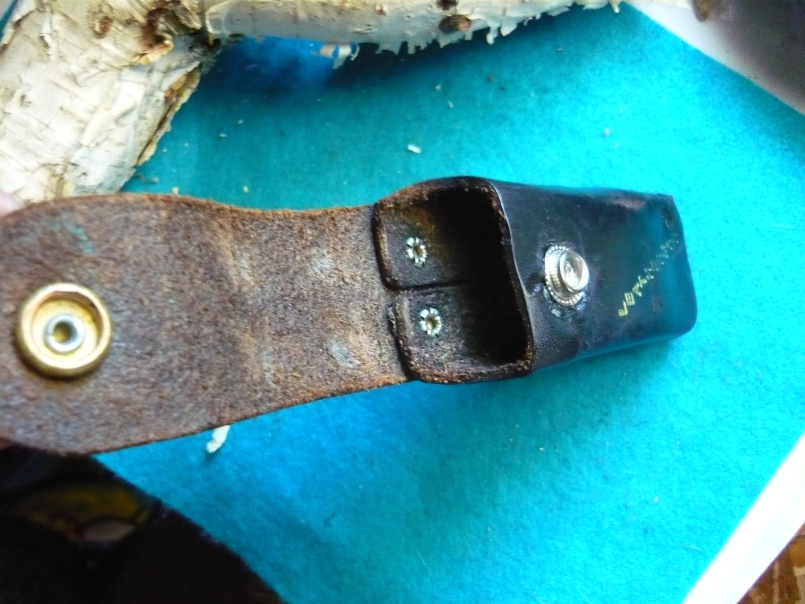 ***Leatherman Crunch Sheath, Leather, SHEATH ONLY NO TOOL***