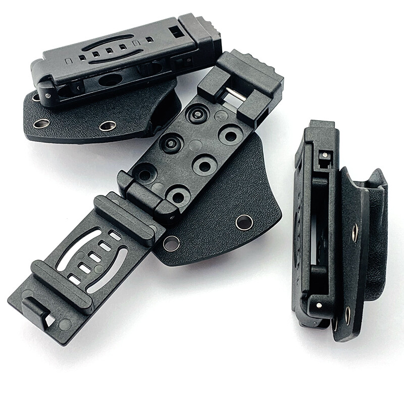 1PC PEEK Scabbard with Pocket Clip for Spyderco Paramilitary 2/C81 2.5in X 3.8in