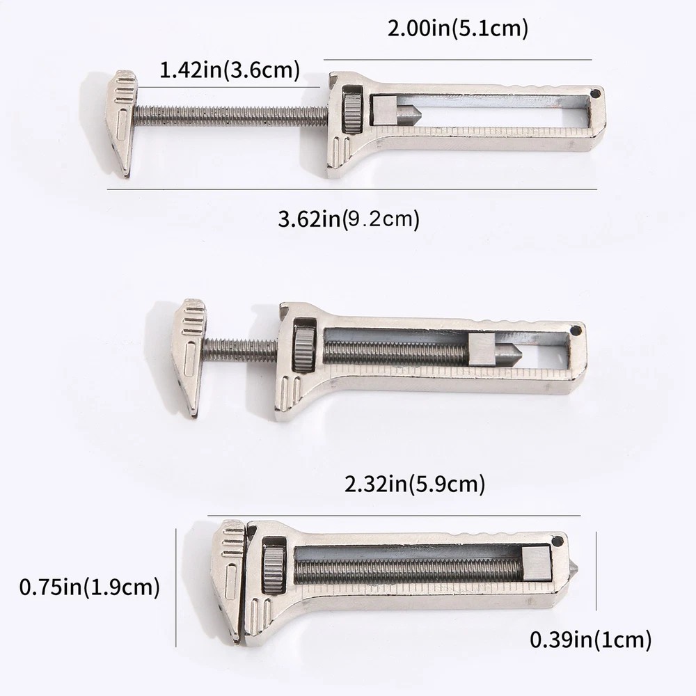 Alloy Wrench Mini Bottle Opener EDC Tool Multitool Compact Multi Tool New 1 PCS
