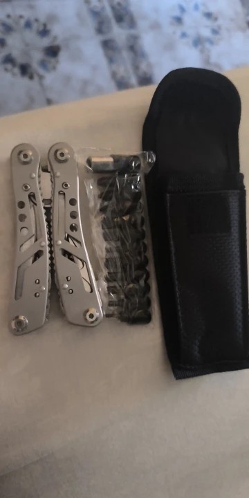 24 in 1 Stainless Steel Multitool Pliers Knife Portable Folding Tool