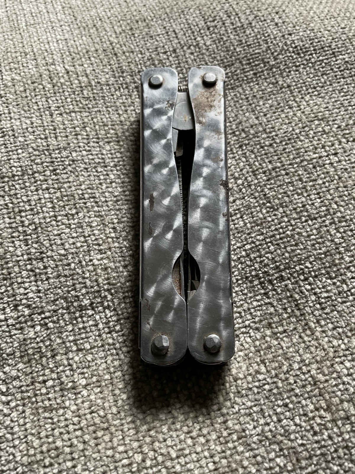 Multi-tool Unbranded Vtg See Pics With Black Leather Case