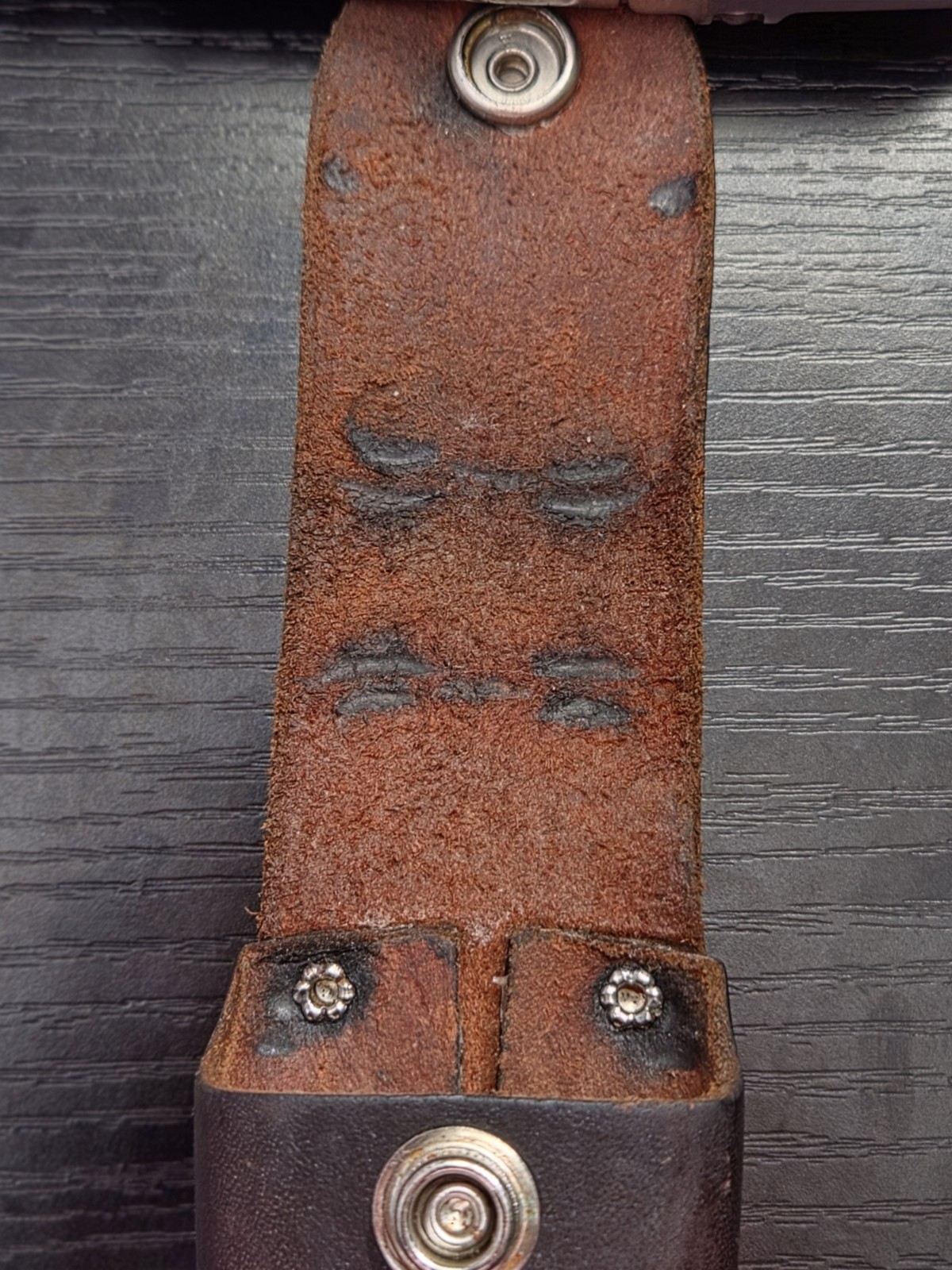Vintage SOG PowerLock S60 Multi-Tool Patent Stamp Lynnwood WA Leather Sheath