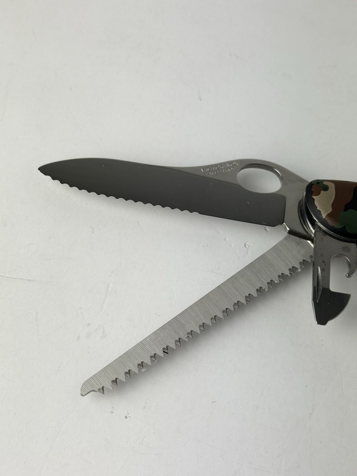 Victorinox Swiss Army Knife One Hand Trekker Camouflage 111mm