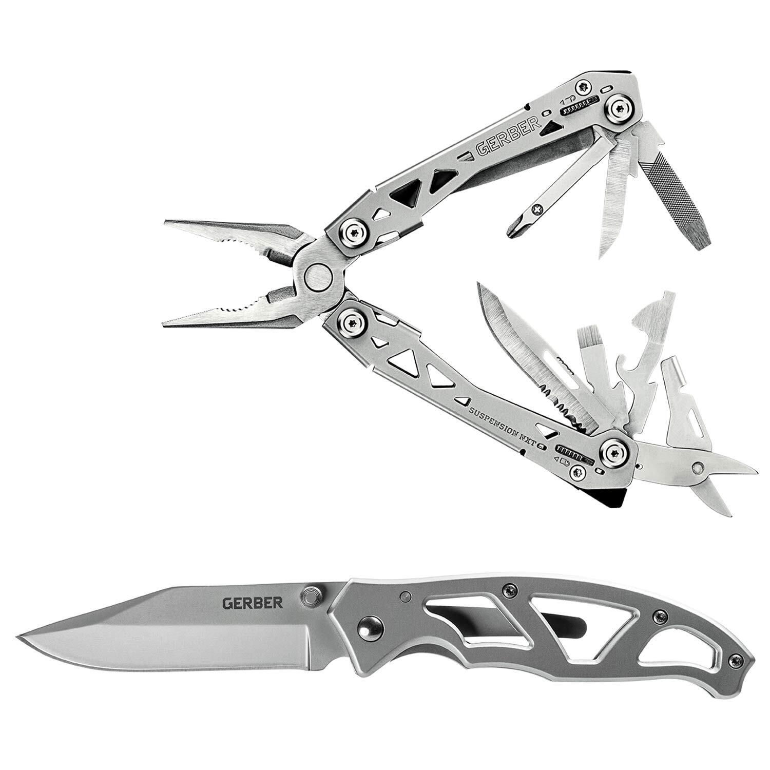 Gerber Gear 2 Piece Multitool and Knife Combo Tool Kit,31-003851