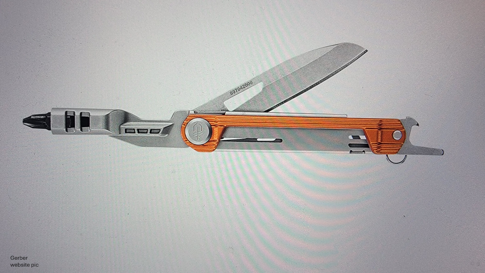 Gerber Armbar Slim Drive Multi-Tool Knife W/ Screwdriver Color: Burnt Orange