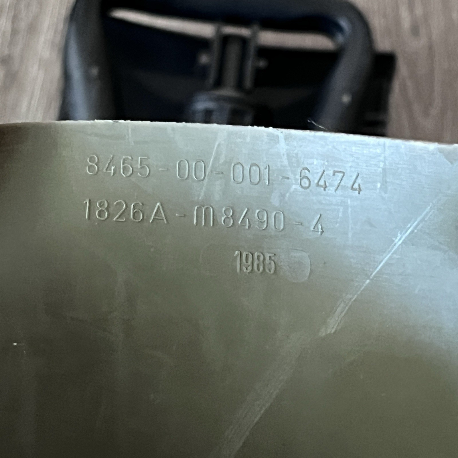 1992 US Military Tool Shovel Tri Fold D Handle W/Vinyl Alice Carrier Cover