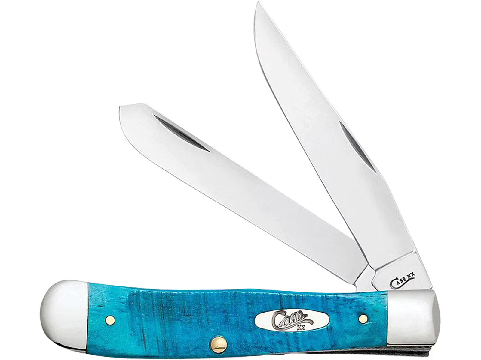 Case Trapper Pocket Knife 3.3″ Clip and Spey Point Tru-Sharp Mirror Polished