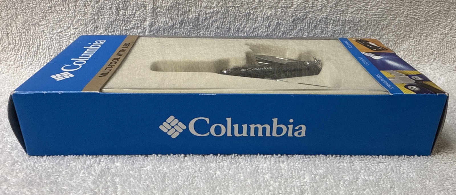 Columbia 10-Function Tool- Knife, Scissors, LED Light #BX16