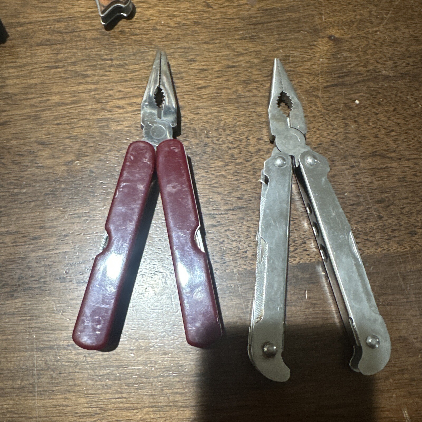 2x Multi-Tool Stainless Steel Handle See photos!