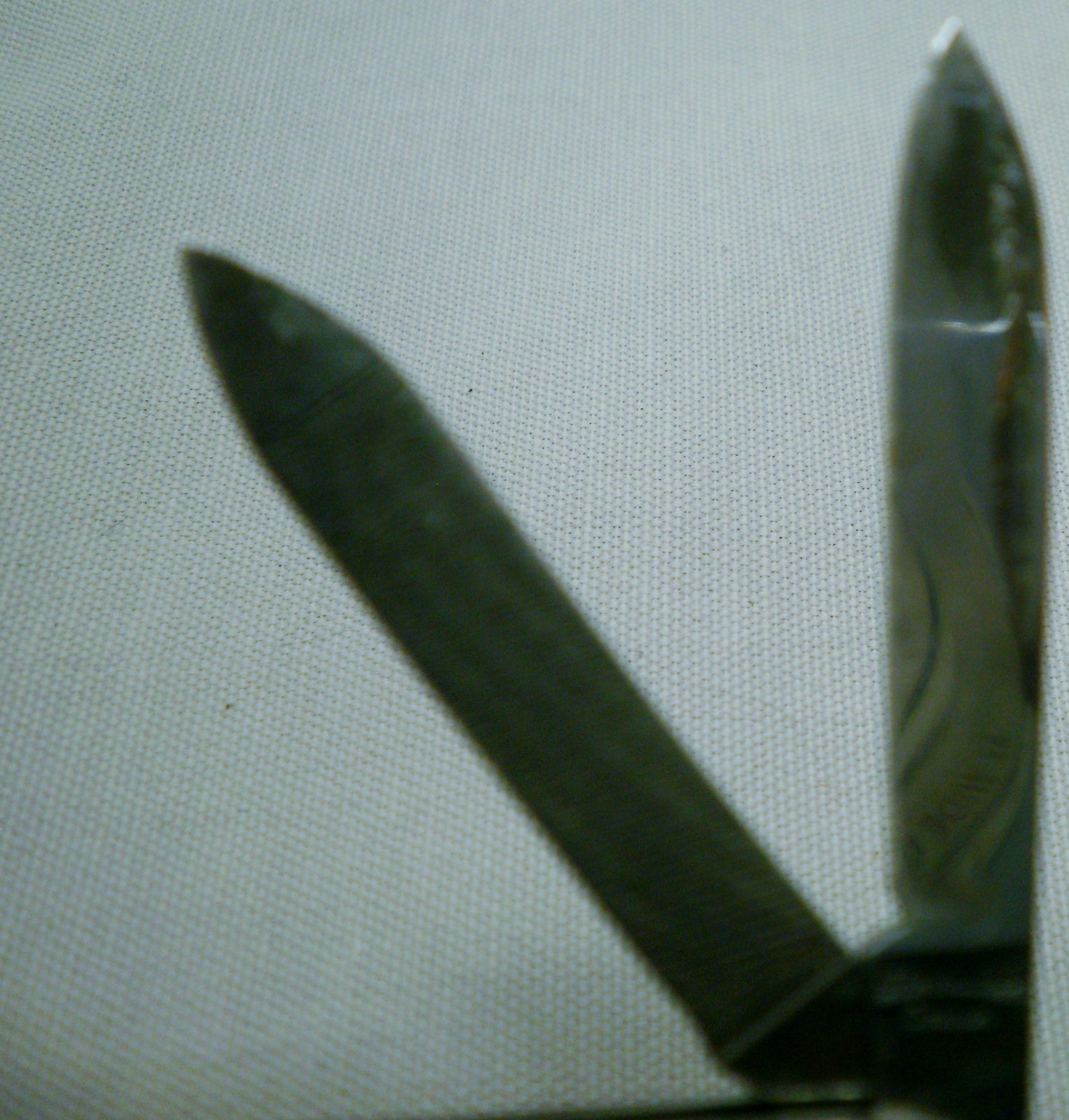 Vintage Utility Pocket Knife File Scissors Tweezers Toothpick Key Ring