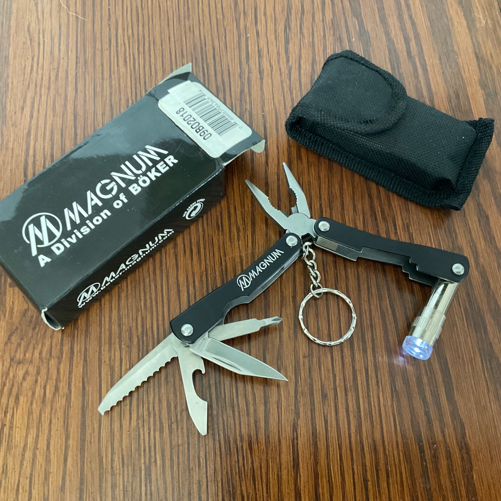 Magnum (Boker) Mini Multitool with keyring and pouch 09B02018