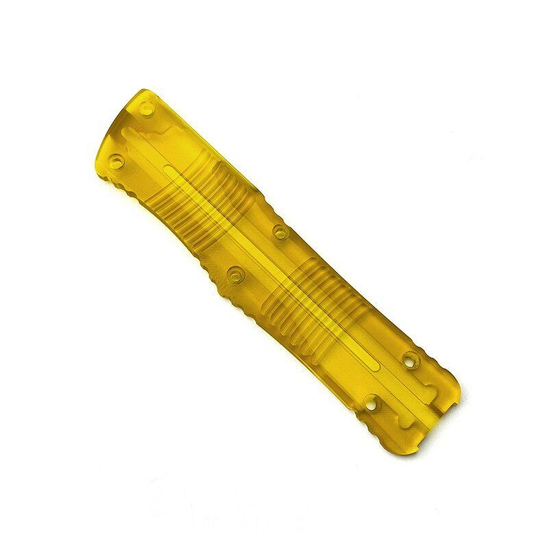 1PC Clear Acrylic Handle Scale for Combat Troodon Style Knife DIY Replacement