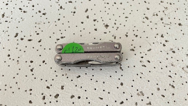 Leatherman SQUIRT S4 Silver Scissors Knife File Multi Tool – – – – –