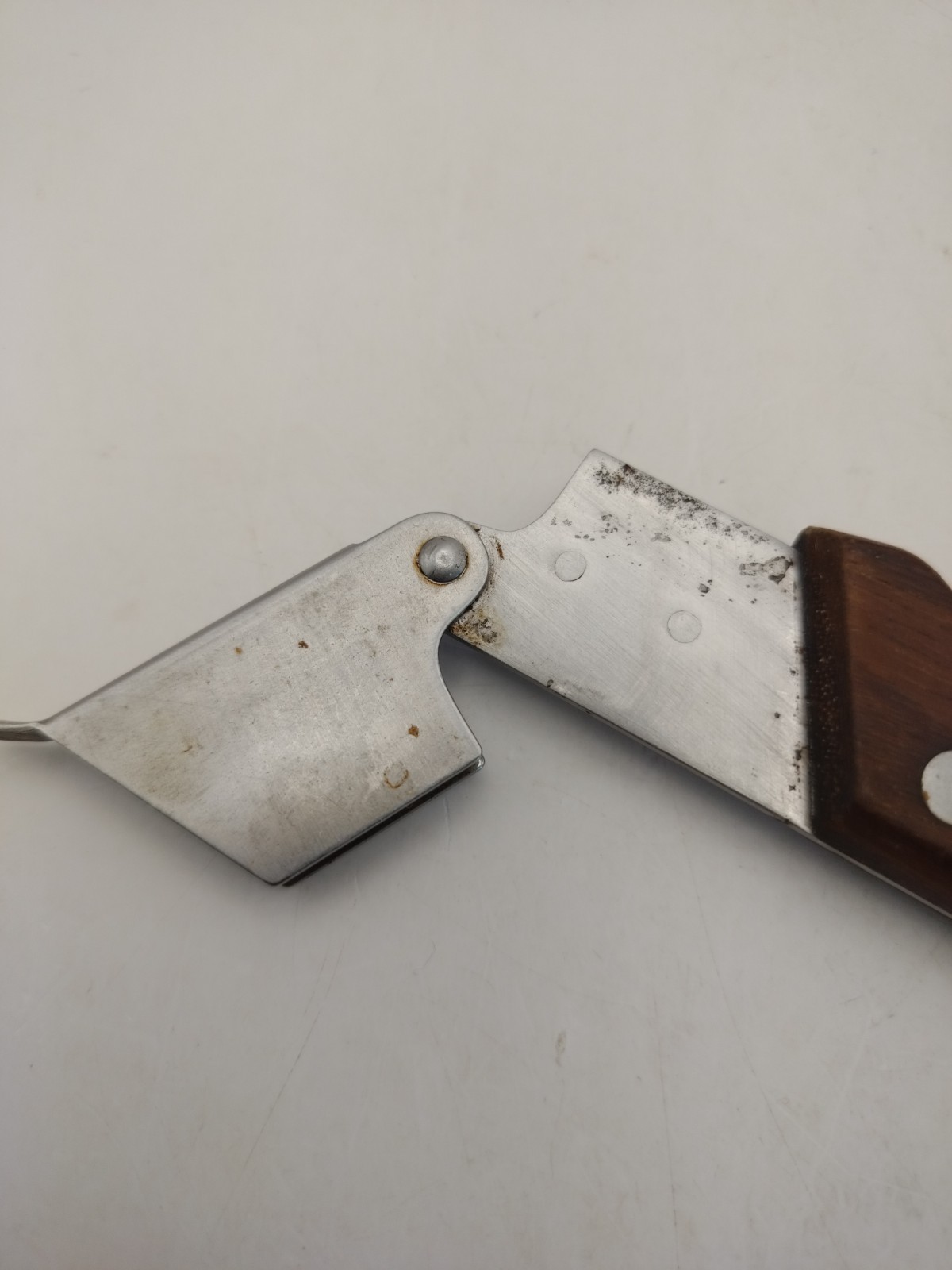 Kershaw by Kai Japan Detachable Blade Utility Camp Knife Wood Handle