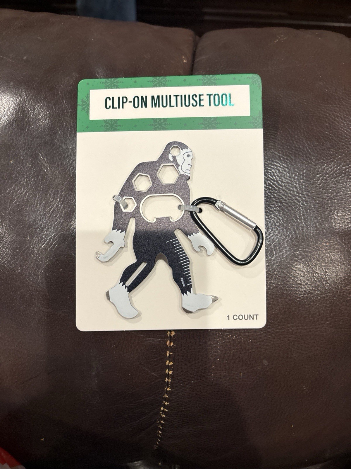 Bigfoot Stainless Steel Keychain Multi tool Bottle Opener
