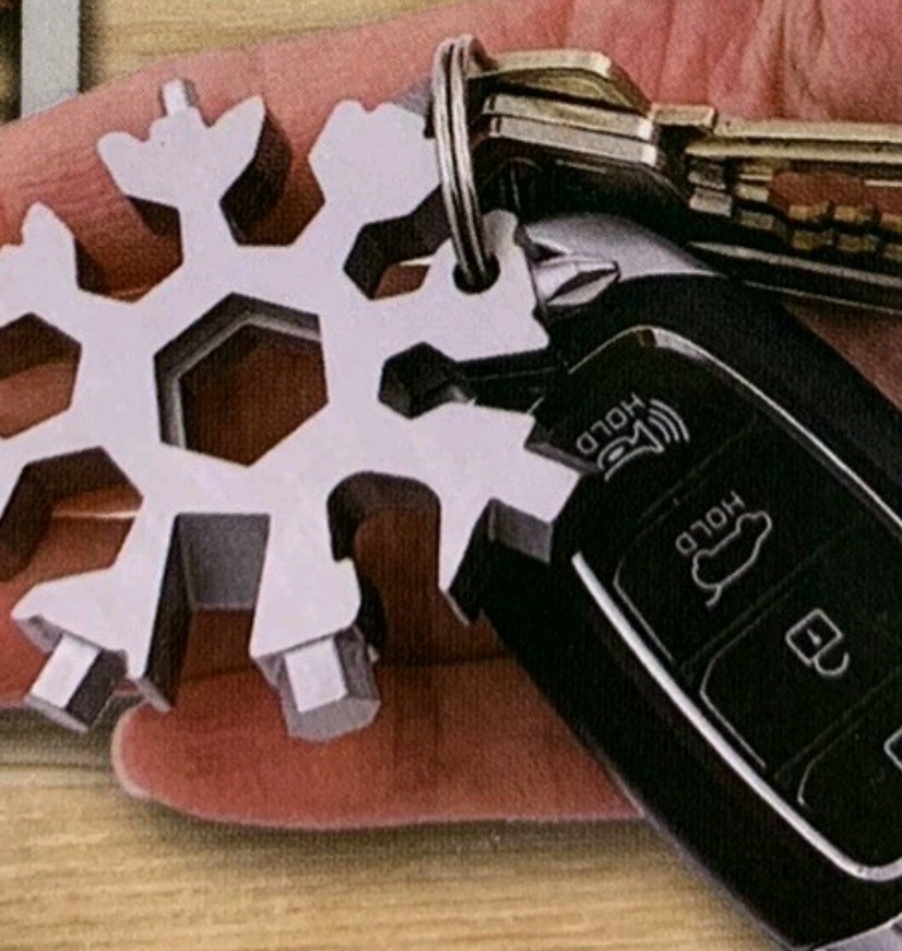 Lot Of 3 Key Chain Pocket Multi-Tool 18 Tools in One Compact Size New