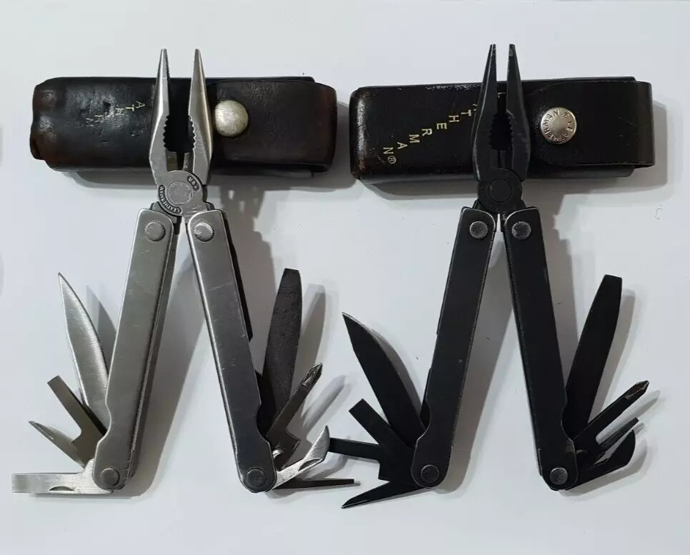 🔥🔥 Leatherman PST and PST Black Oxide BO Retired First Leatherman 2X Combo Rar