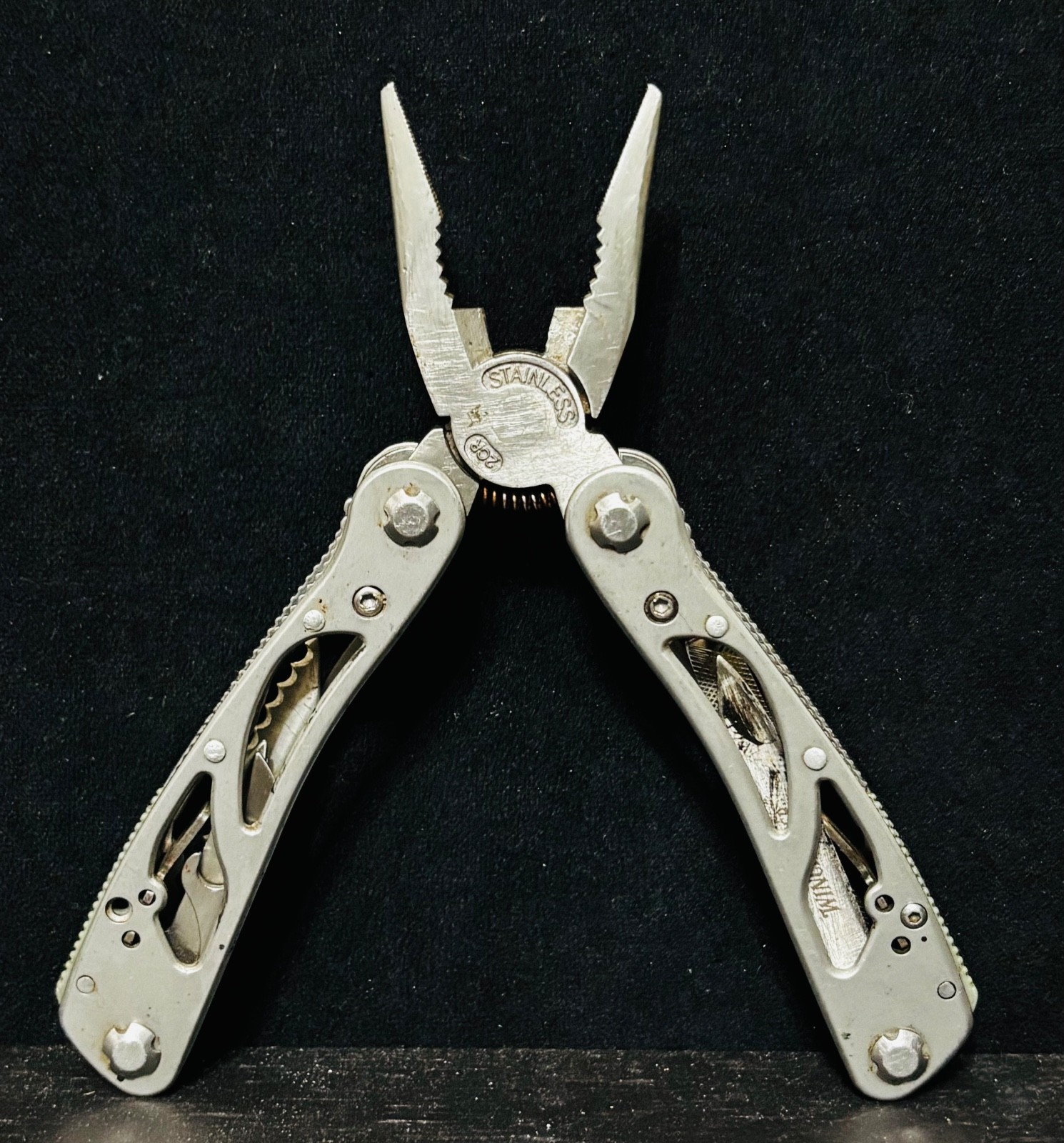 Winchester Multitool Pliers Knife Stainless Steel Multi Tool Folding Camping Too