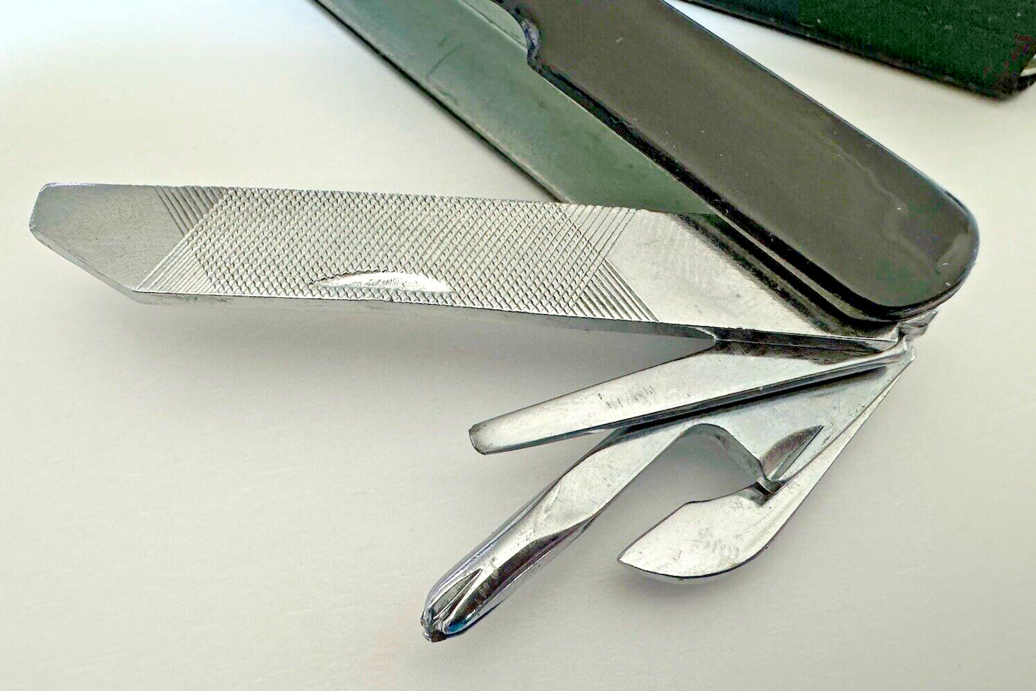 Pocket Multi-Tool with 12 Tools and Case – Pliers Cutters Opener Flat Head Knife