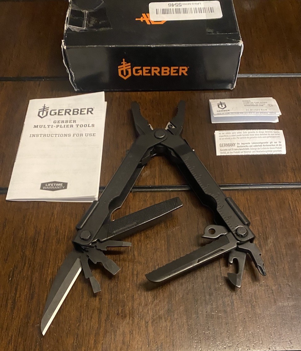 ORIGINAL Gerber MP600 Blunt nose Multi-Plier Gerber MP 600 Multitool Made in USA