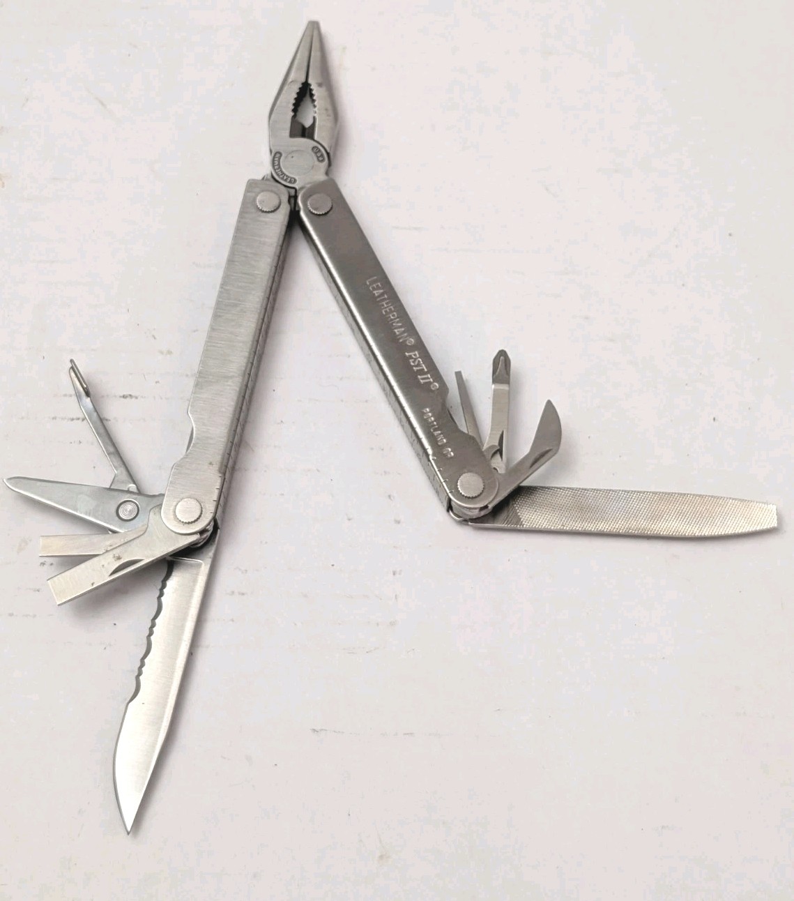 Leatherman Pocket Survival Tool PST ll Multi-Tool with Sheath USA