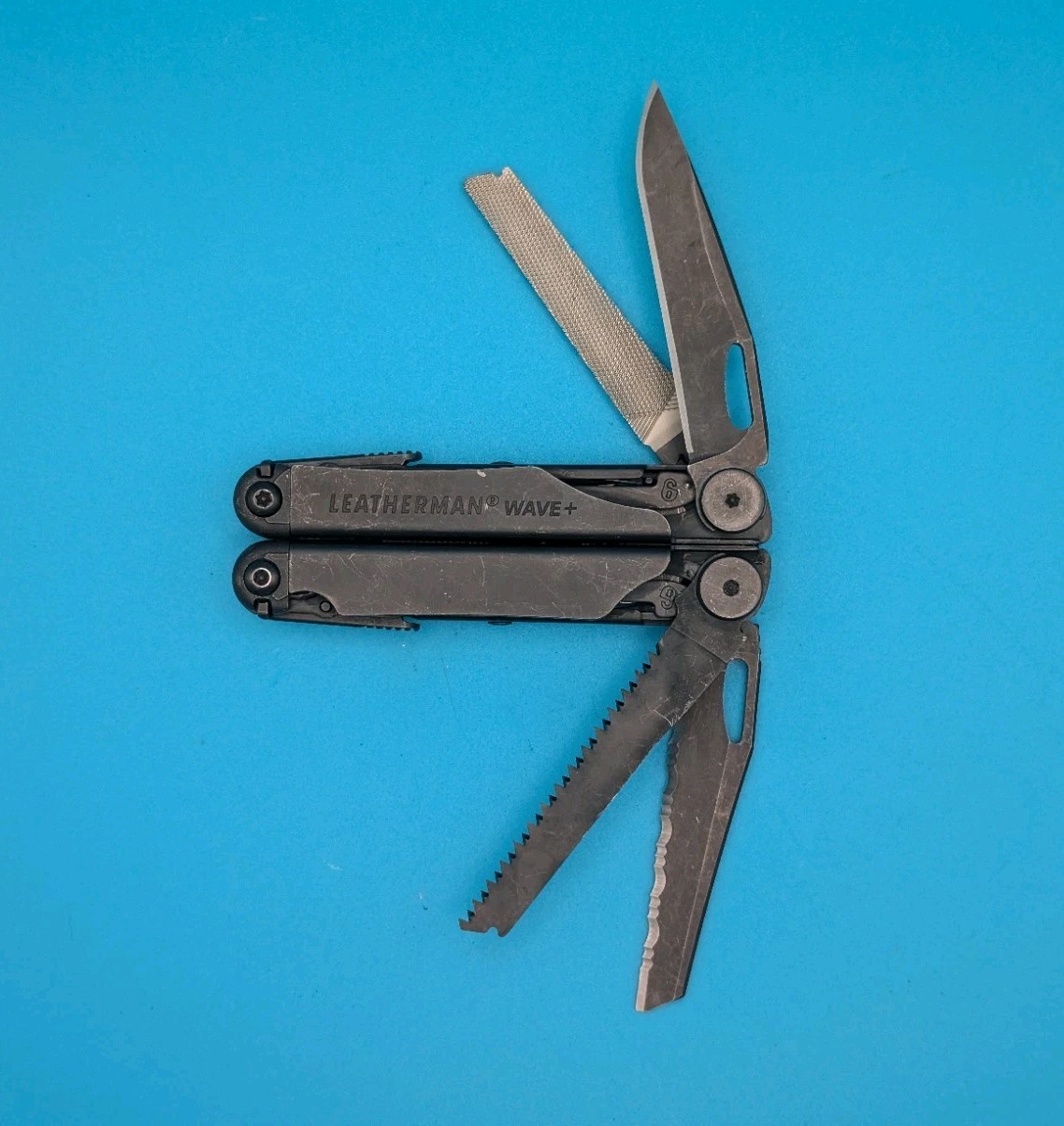 Leatherman Wave Plus + Multi-Tool! FAST SHIPPING! BLACK OXIDE!