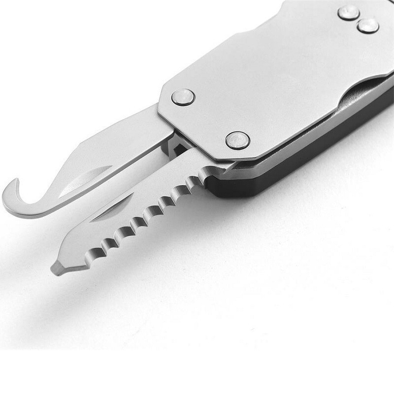 Portable Multi-function Wrench Folding Tool For Bike Motorcycle Outdoor Camping