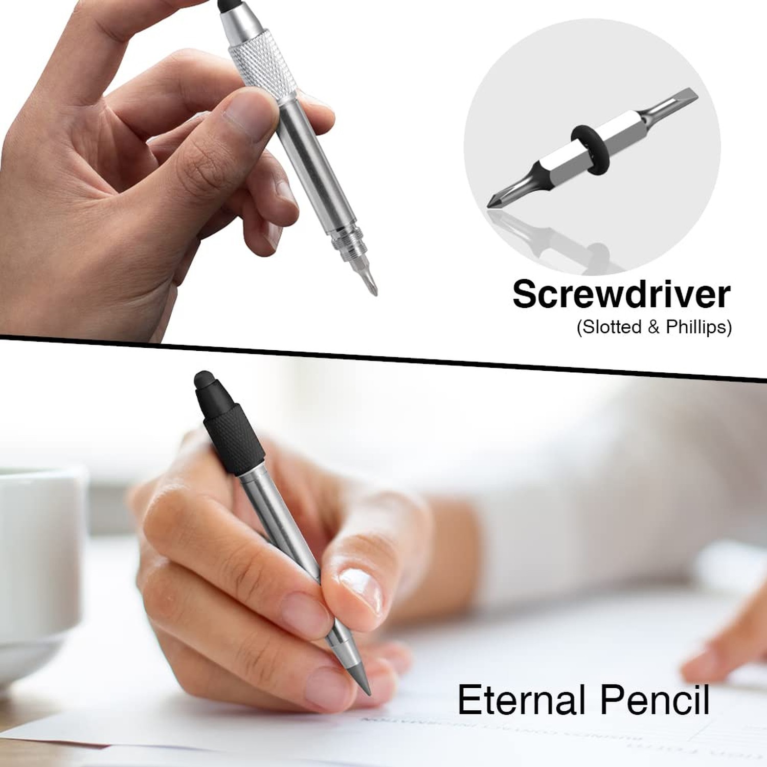 Dad Gifts for Fathers Day, 10 in 1 Multitool Pen, Stocking Stuffers for Mens …